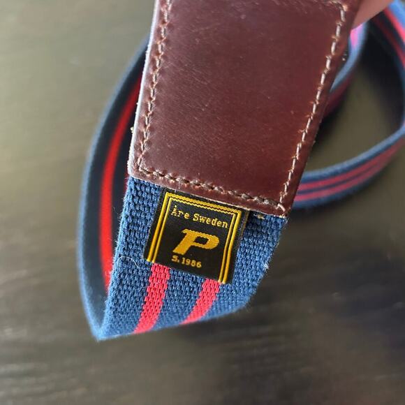 Are Sweden large red and blue belt in mint condition - Picture 2 of 5